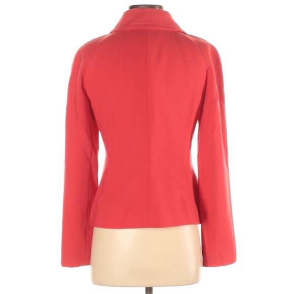 Escada virgin wool Barbia blazer in papaya - Picture 2 of 5